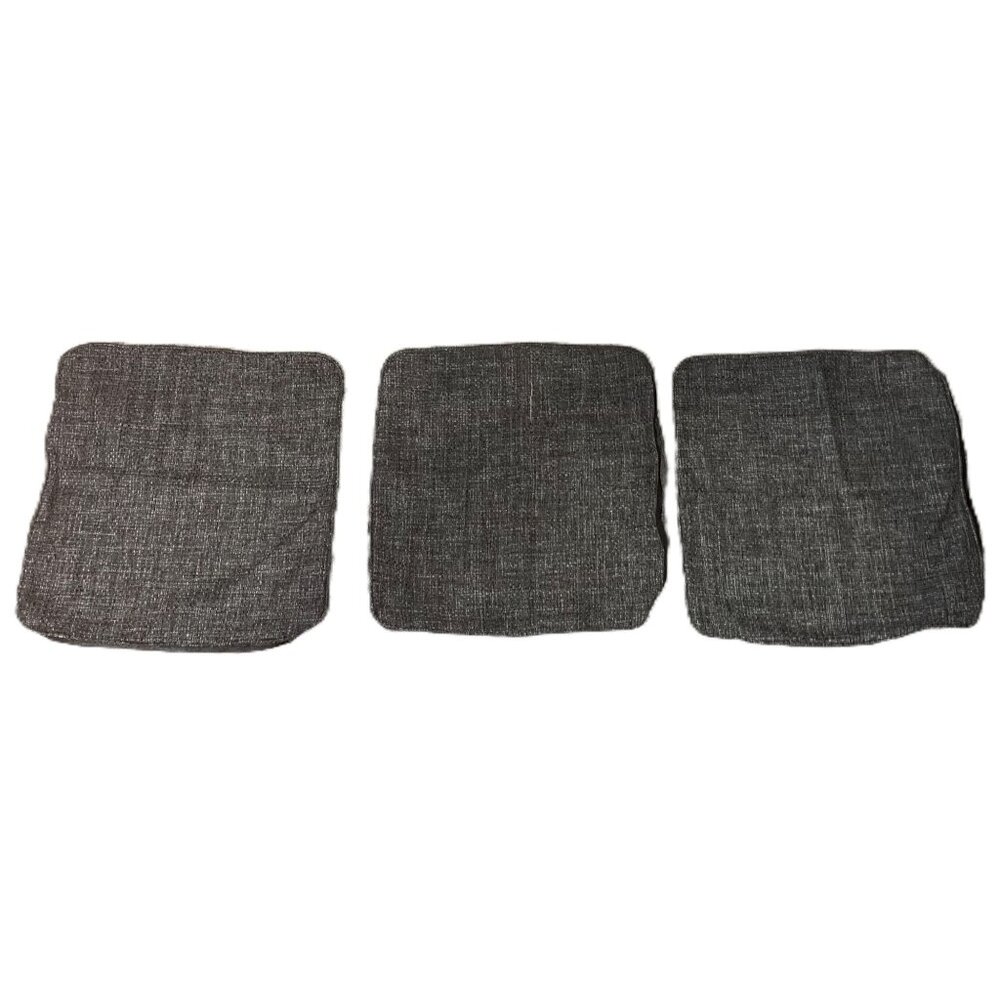 READ Ashley Furniture? Gray Fabric Pillow Covers 21x21 Set Of 3